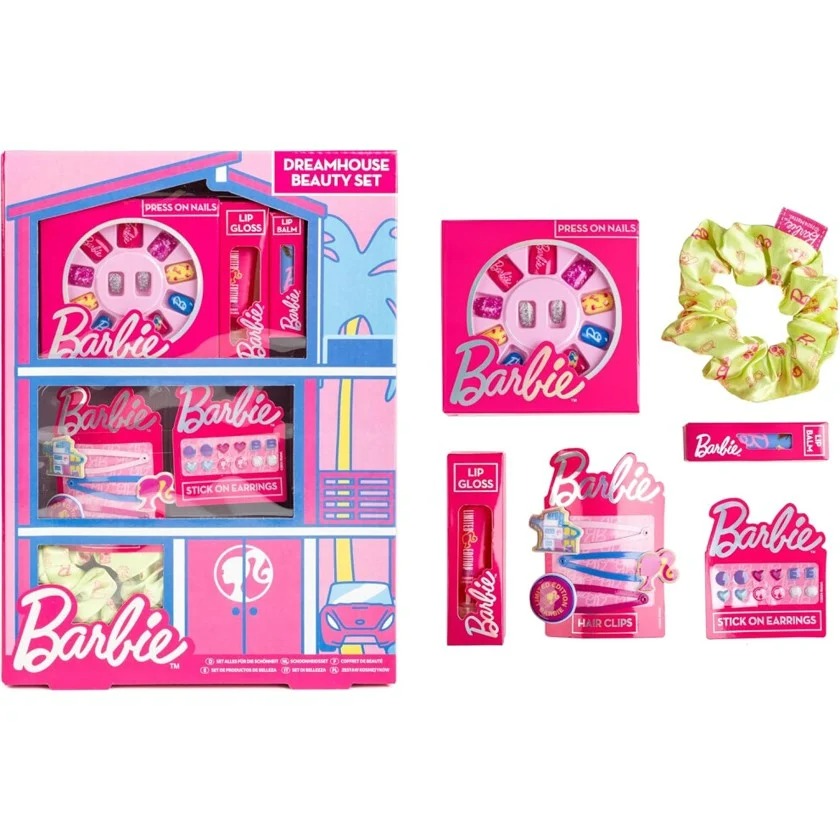 Barbie Dream House Beauty Gift Set - Kids Gift Set, Make-Up